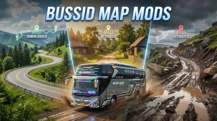 BUSSID Maps Mod