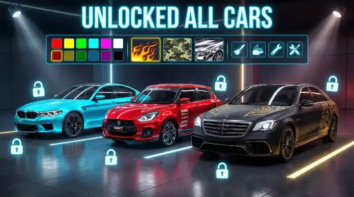 Unlocked All Cars